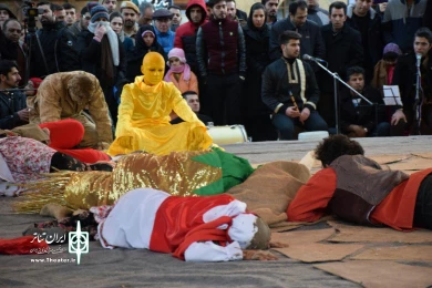 اجرای نمایش خوشه برنج در سی و چهارمین جشنواره بین المللی تئاتر فجر 2