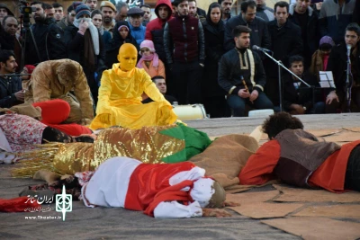 اجرای نمایش «خوشه برنج» به کارگردانی «محسن اردشیر»  در سی و چهارمین جشنواره بین المللی تئاتر فجر