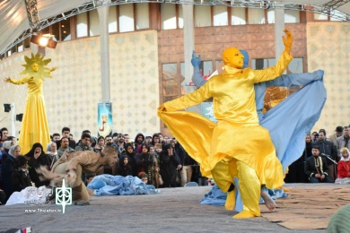 اجرای نمایش خوشه برنج در سی و چهارمین جشنواره بین المللی تئاتر فجر 7