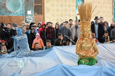 اجرای نمایش خوشه برنج در سی و چهارمین جشنواره بین المللی تئاتر فجر 9