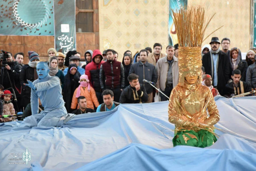 اجرای نمایش خوشه برنج در سی و چهارمین جشنواره بین المللی تئاتر فجر 9