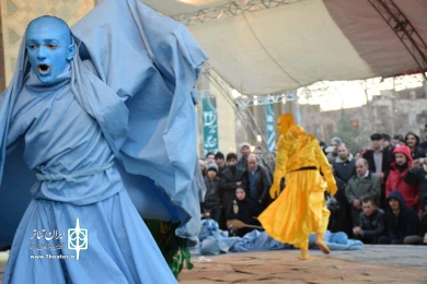 اجرای نمایش خوشه برنج در سی و چهارمین جشنواره بین المللی تئاتر فجر 10