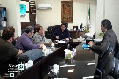 هم اندیشی مدیرکل اداره فرهنگ وارشاد اسلامی مازندران با رییس انجمن هنر های نمایشی استان