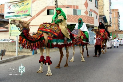گزارش تصویری بازسازی واقعه غدیرخم در بابل