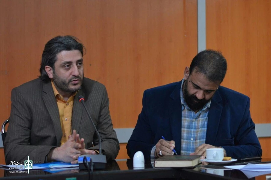 آیین رونمایی تندیس  سی و یکمین جشنواره تئاتر مازندران  6