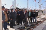 با حضور  در گلزار شهدای ملا مجدالدن ساری سی و یکمین  جشنواره تئاتر استان مازندران کار خود را آغاز کرد