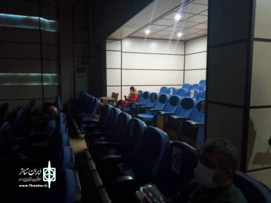 گزارش تصویری روز دوم بازبینی هئیت انتخاب سی و دومین جشنواره تئاتر استان مازندران