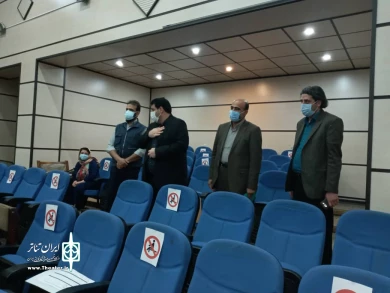 گزارش تصویری سومین روز بازبینی نمایش های ارسالی به دبیر خانه سی و دومین جشنواره تئاتر استان مازندران