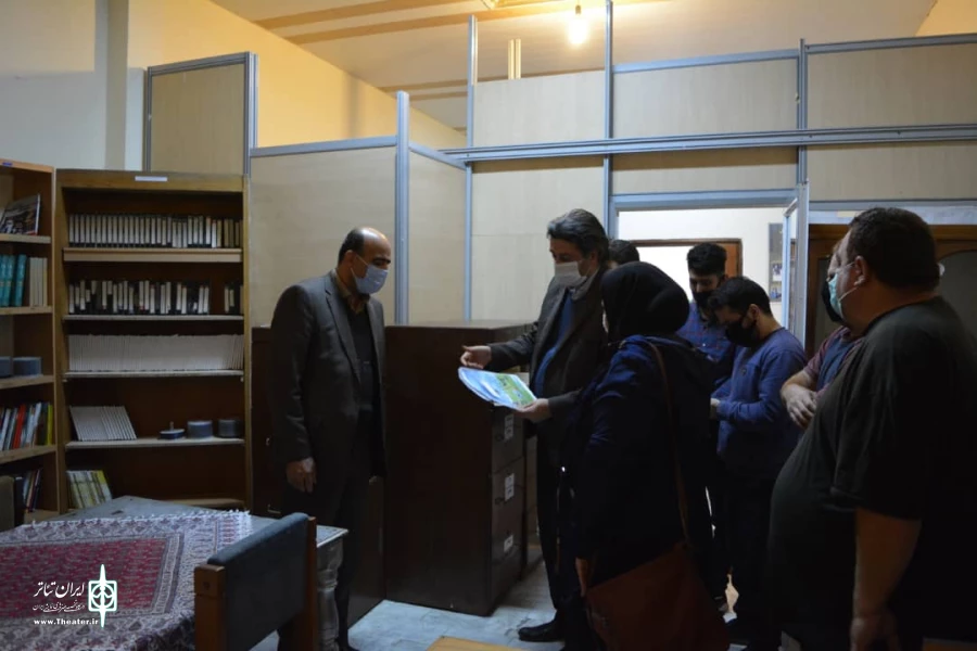 کتابخانه تخصصی تئاتر در ساری افتتاح شد