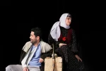 گزارش تصویری اجرای نمایش  میراشکار از ساری در مرحله نهایی جشنواره تئاتر مقاومت