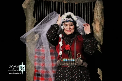 گزارش تصویری اجرای نمایش  میراشکار از ساری در مرحله نهایی جشنواره تئاتر مقاومت