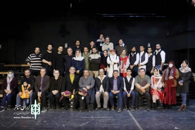 گزارش تصویری اجرای نمایش  میراشکار از ساری در مرحله نهایی جشنواره تئاتر مقاومت