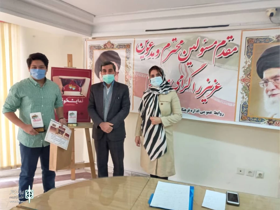 گزارش تصویری اهدای جوایز منتخبان اولین جشنواره مجازی تاتر کودک و نوجوان نمایشخونه شهرستان بابل 7