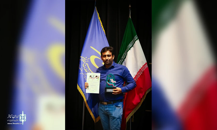 رضا غلامی بازیگر و نویسنده و کارگردان تئاتر استان مازندران 2