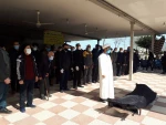 حضور هنرمندان در مراسم تشعیع پیکر زنده یاد حسین ناطقی