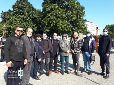 مراسم خاکسپاری حسین ناطقی