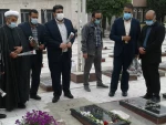 تجدید میثاق مدیران و اهالی فرهنگ و هنر مازندران با شهدا 
 3