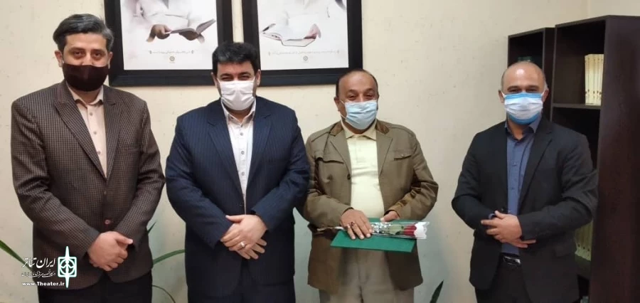 همزمان با روزجهانی تاتر  از پیشکسوتان تاتر مازندران تقدیر شد