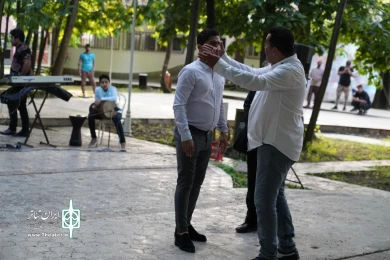 گزارش تصویری اجرا نمایش خیابانی این بار هم در محمودآباد