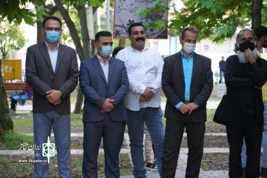 گزارش تصویری اجرا نمایش خیابانی این بار هم در محمودآباد