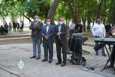 گزارش تصویری اجرا نمایش خیابانی این بار هم در محمودآباد