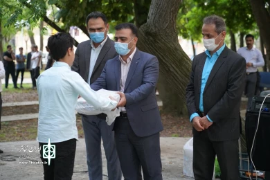 گزارش تصویری اجرا نمایش خیابانی این بار هم در محمودآباد