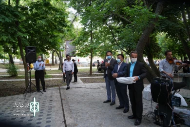 گزارش تصویری اجرا نمایش خیابانی این بار هم در محمودآباد