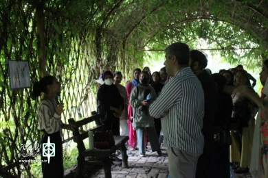 گزارش تصویری نمایشگاه گروهی نقاشی زاگرس همراه با قصه گویی