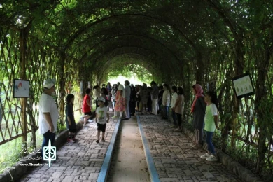 گزارش تصویری نمایشگاه گروهی نقاشی زاگرس همراه با قصه گویی