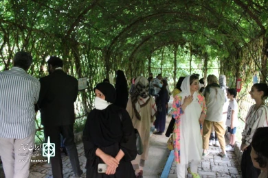 گزارش تصویری نمایشگاه گروهی نقاشی زاگرس همراه با قصه گویی