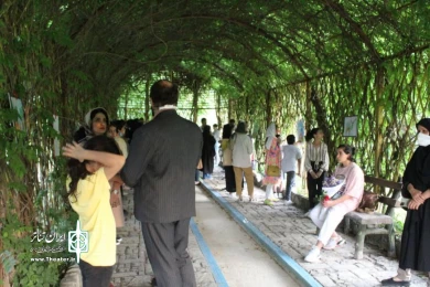 گزارش تصویری نمایشگاه گروهی نقاشی زاگرس همراه با قصه گویی