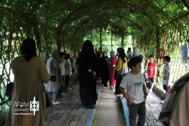 گزارش تصویری نمایشگاه گروهی نقاشی زاگرس همراه با قصه گویی