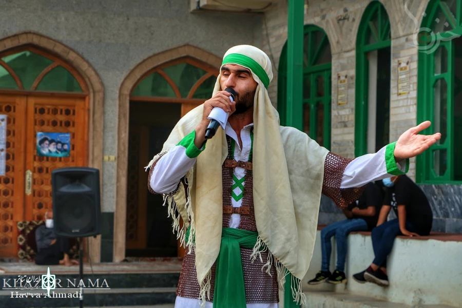 آیین تعزیه‌خوانی در “روستای اَتُو “زیراب سوادکوه