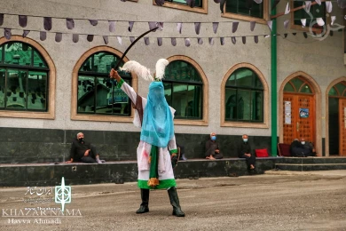 آیین تعزیه‌خوانی در “روستای اَتُو “زیراب سوادکوه