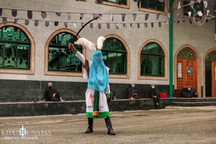 آیین تعزیه‌خوانی در “روستای اَتُو “زیراب سوادکوه