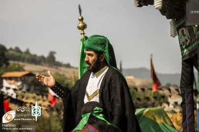 مراسم تعزیه خوانی در منطقه شویلاشت شهرستان ساری