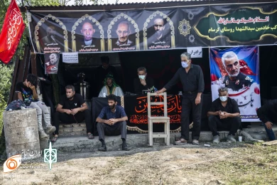 مراسم تعزیه خوانی در منطقه شویلاشت شهرستان ساری
