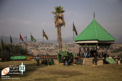 مراسم تعزیه خوانی در منطقه شویلاشت شهرستان ساری
