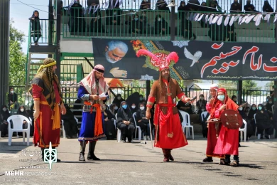 تعزیه خوانی عاشورای حسینی در سوادکوه برگزار شد