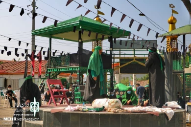 تعزیه خوانی عاشورای حسینی در سوادکوه برگزار شد