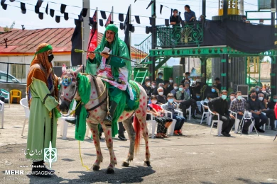 تعزیه خوانی عاشورای حسینی در سوادکوه برگزار شد
