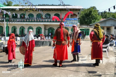 تعزیه خوانی عاشورای حسینی در سوادکوه برگزار شد
