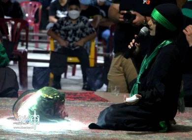 گزارش تصویری مجلس تعزیه حضرت رقیه (س) در شهرستان نور اجرا شد