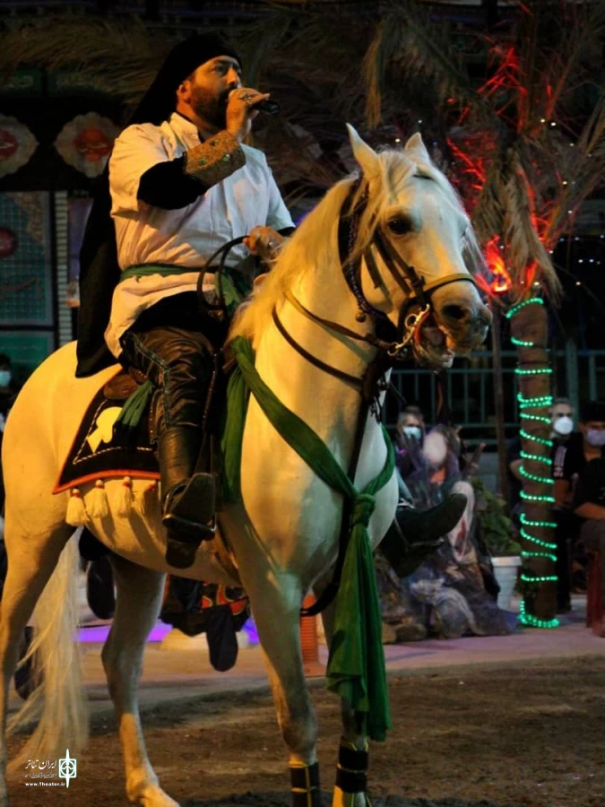 گزارش تصویری مجلس تعزیه حضرت رقیه (س) در شهرستان نور اجرا شد