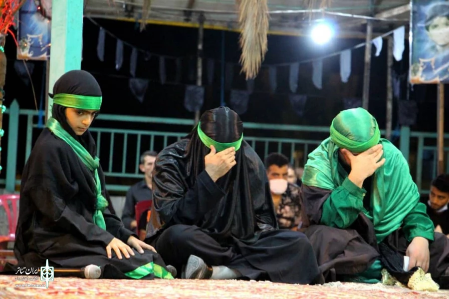 گزارش تصویری مجلس تعزیه حضرت رقیه (س) در شهرستان نور اجرا شد