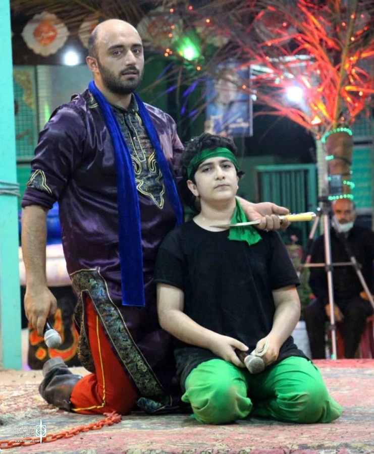 گزارش تصویری مجلس تعزیه حضرت رقیه (س) در شهرستان نور اجرا شد