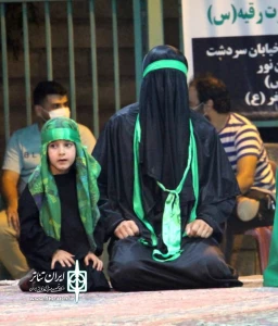 گزارش تصویری مجلس تعزیه حضرت رقیه (س) در شهرستان نور اجرا شد