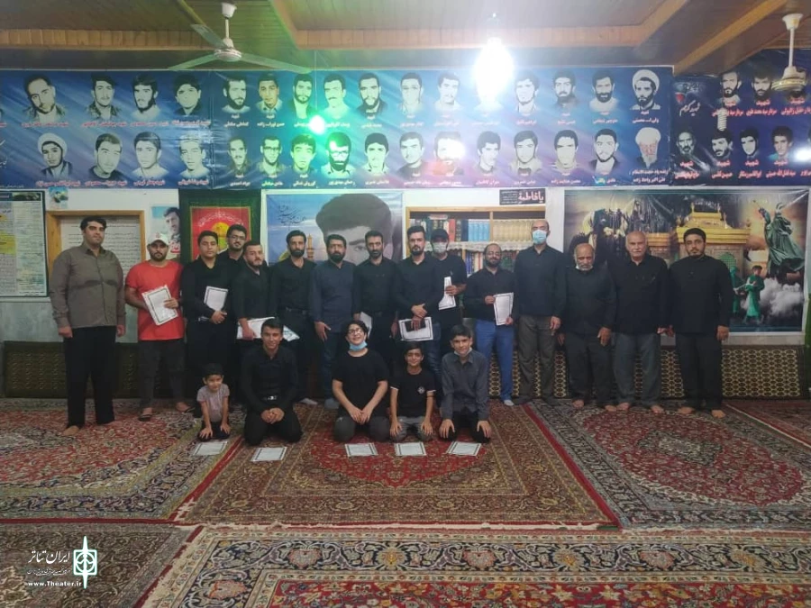 گزارش تصویری مجلس تعزیه حضرت رقیه (س) در شهرستان نور اجرا شد
