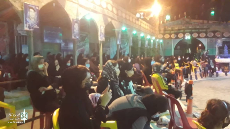 گزارش تصویری مجلس تعزیه حضرت رقیه (س) در شهرستان نور اجرا شد