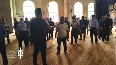 نمایش خیابانی «حراج» در محموآباد
